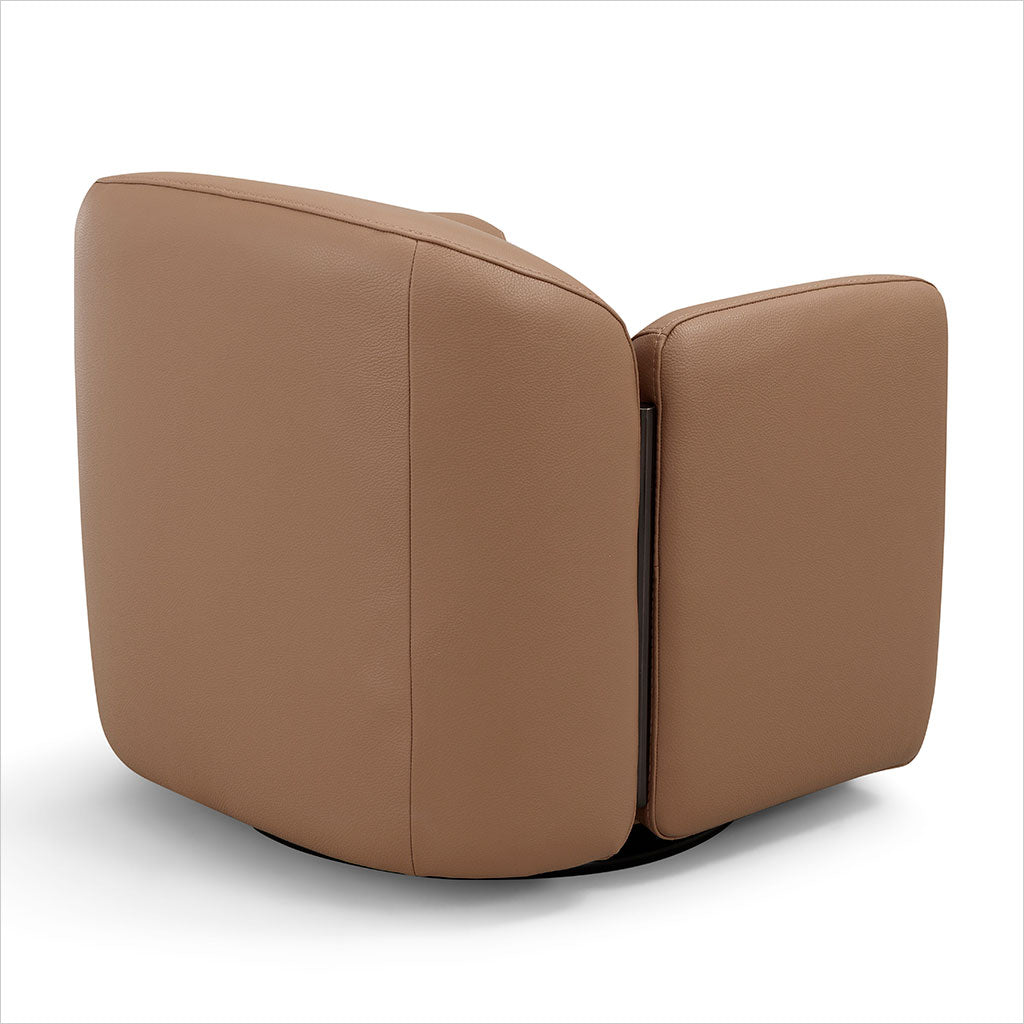 Lellani Occasional Chair - Caramel