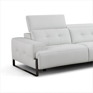 off-white leather sofa