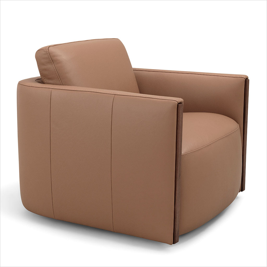 Transfer Swivel Chair - Caramel
