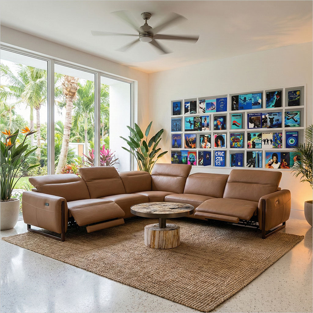 Transit Sectional - Caramel