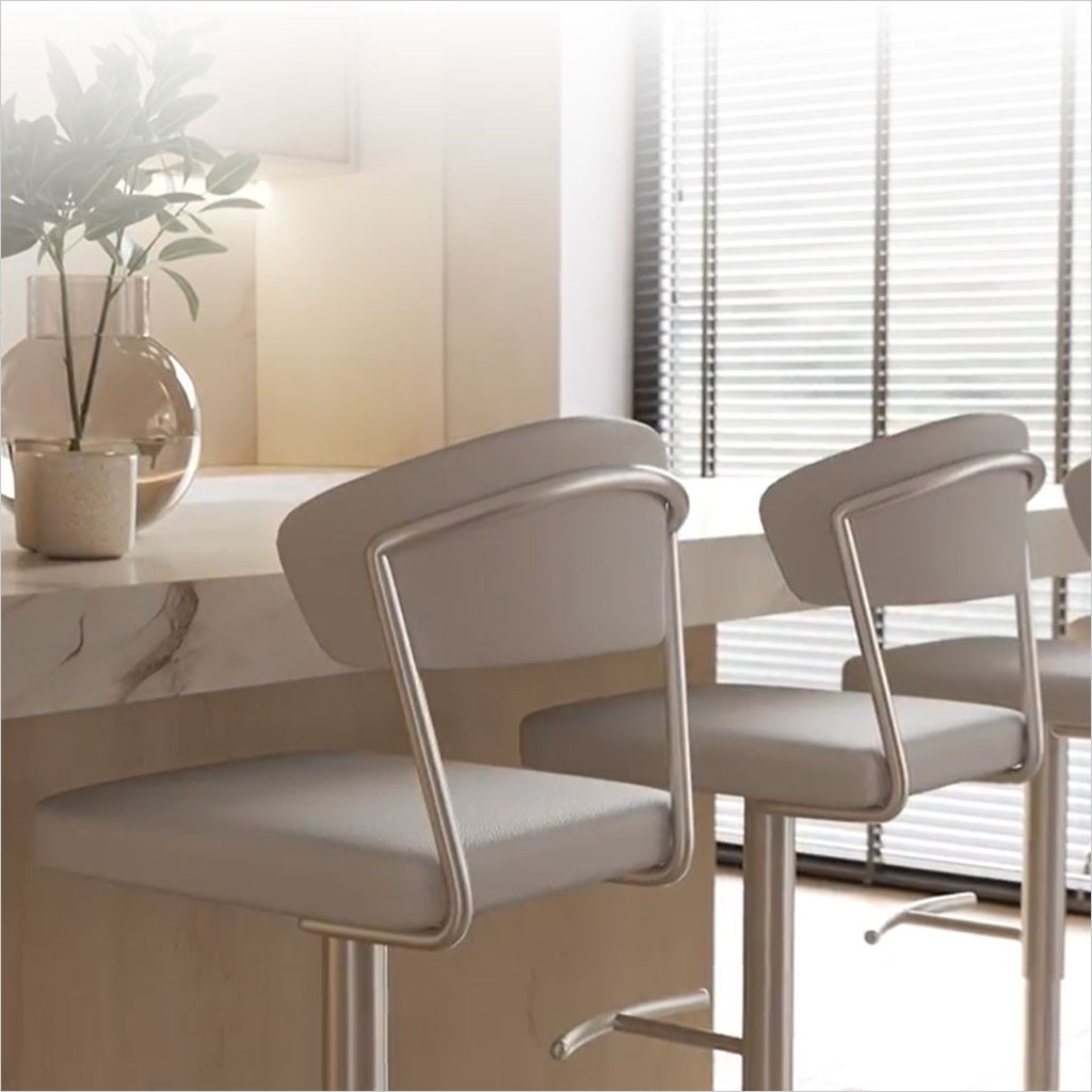 Abrazo Barstool - White