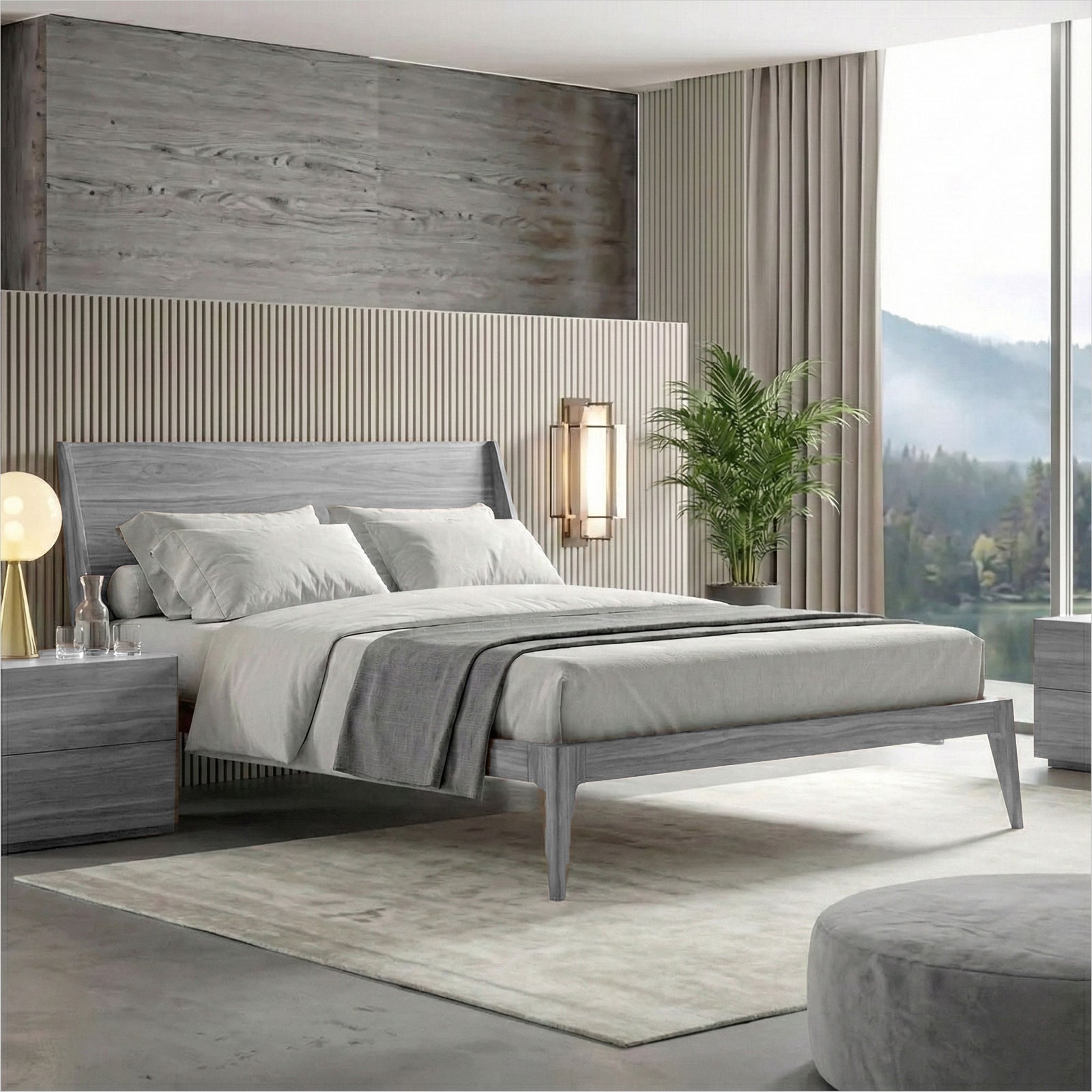 Circo Bed - Light Grey