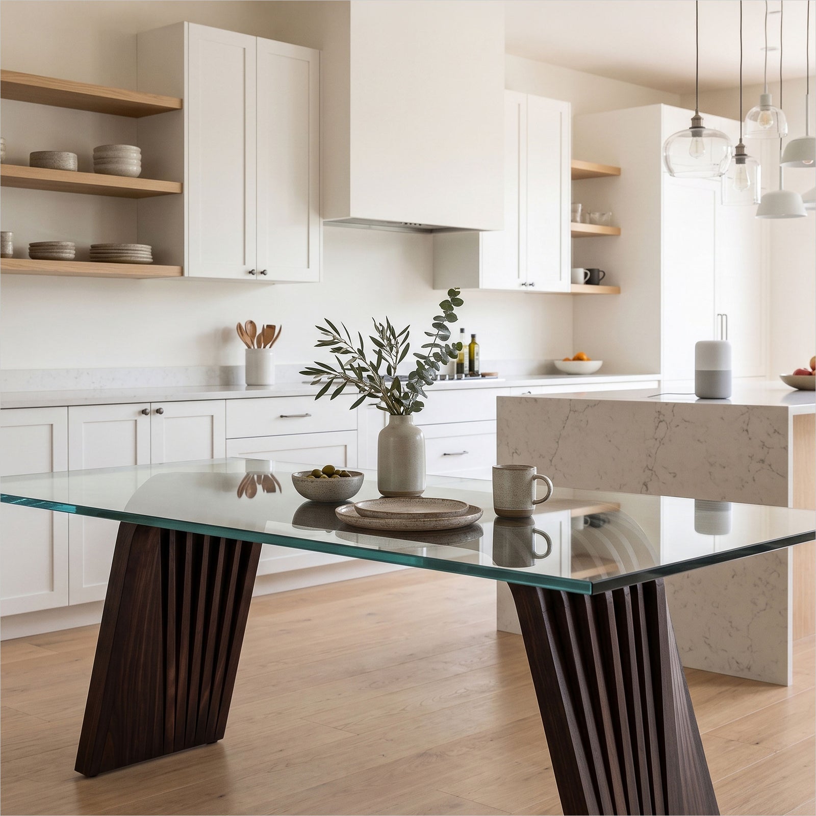 Azalea Dining Table Base - Dark