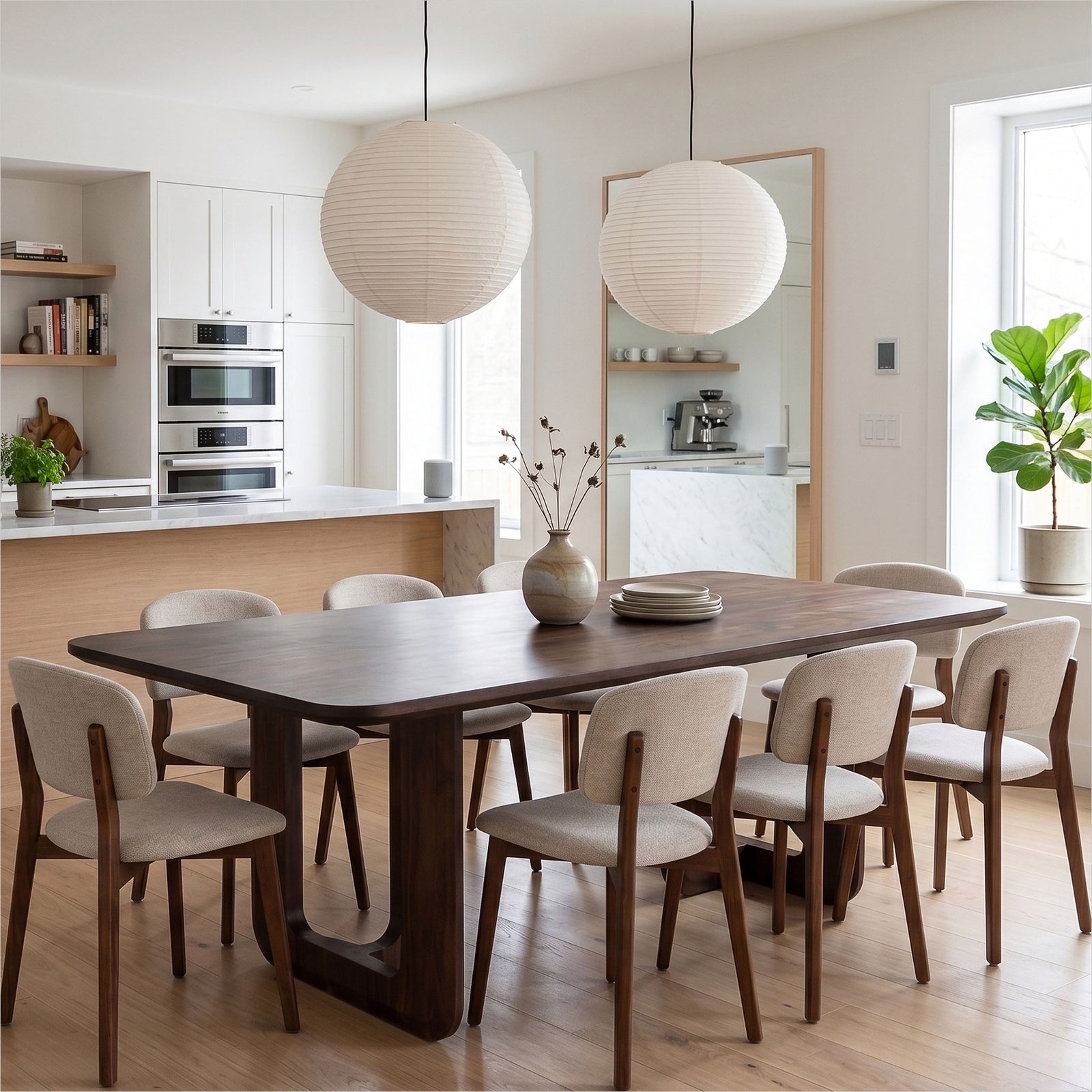 Lana II Dining Table - Dark