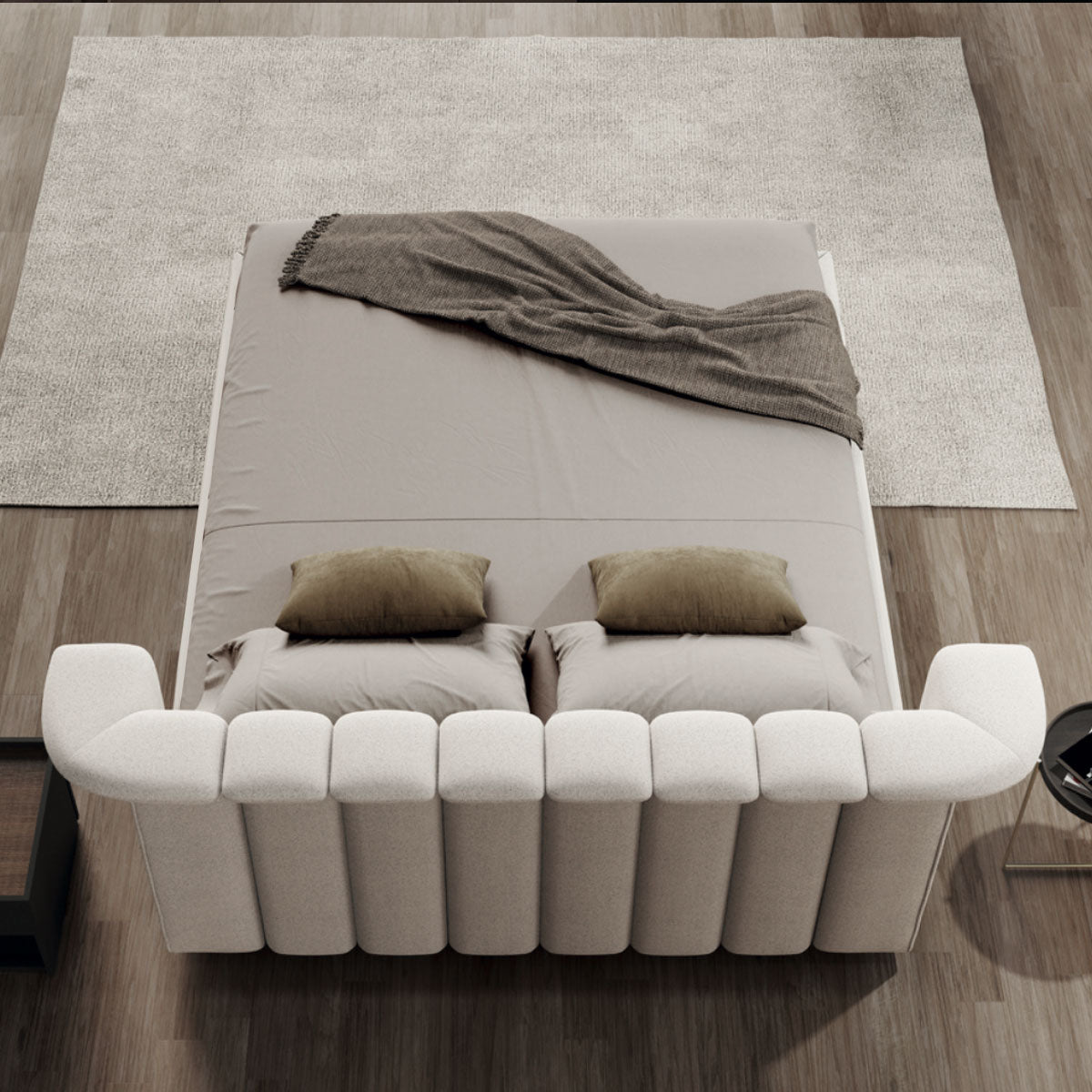 Abito Bed - Dark Grey