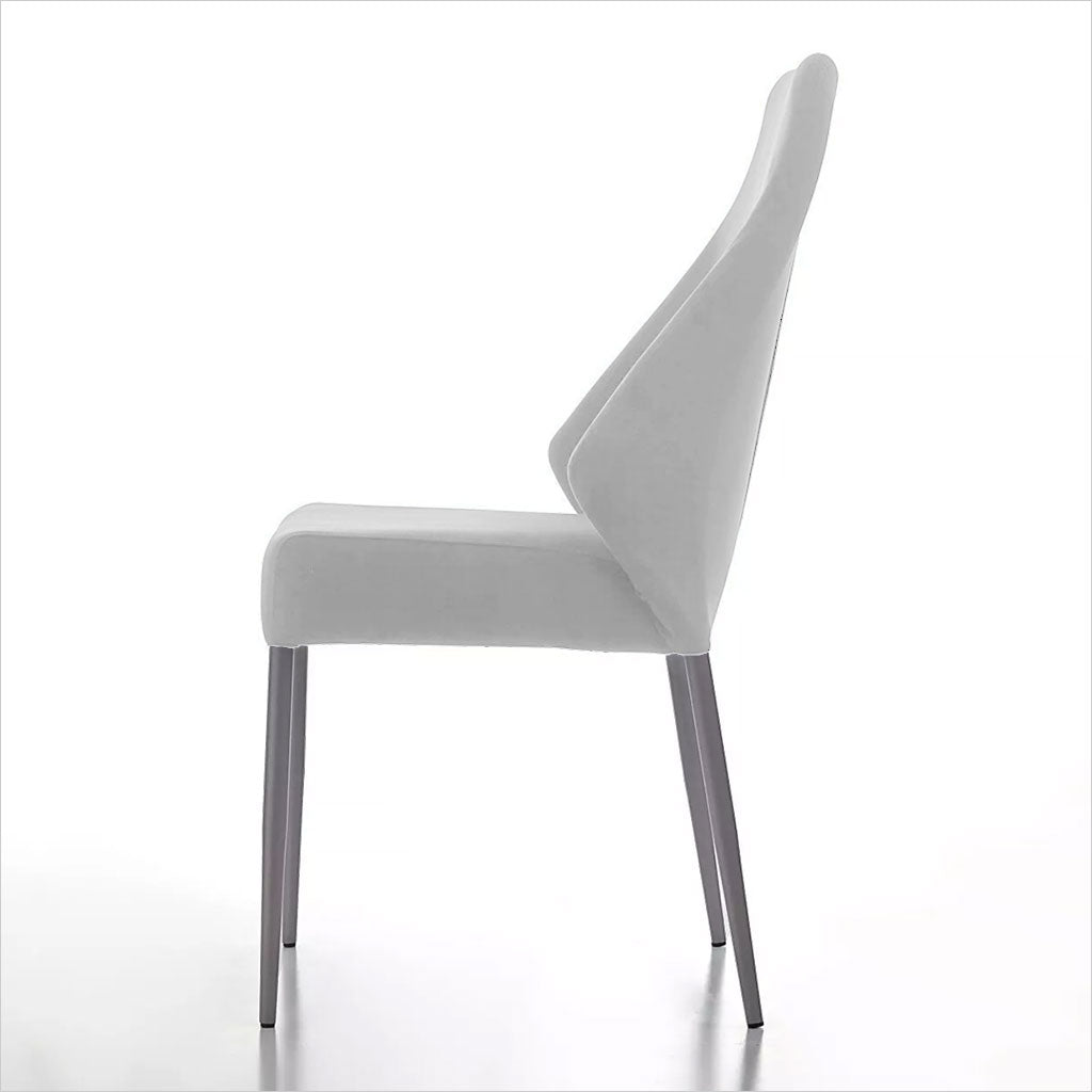 Bruno Dining Chair - Grey Fabric