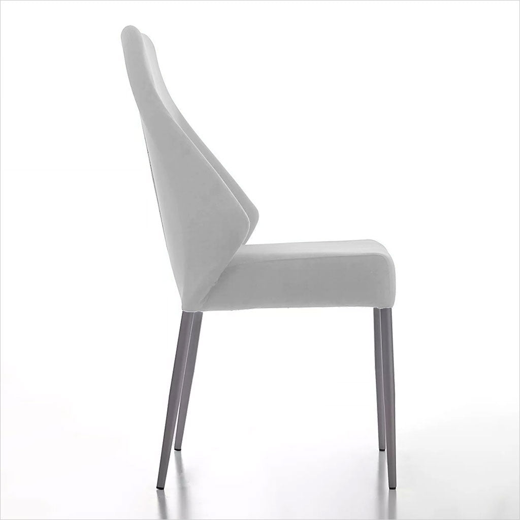 Bruno Dining Chair - Grey Fabric