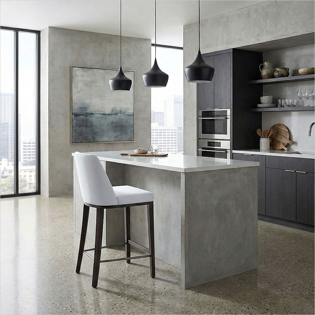 Iris Counter Stool - Ice