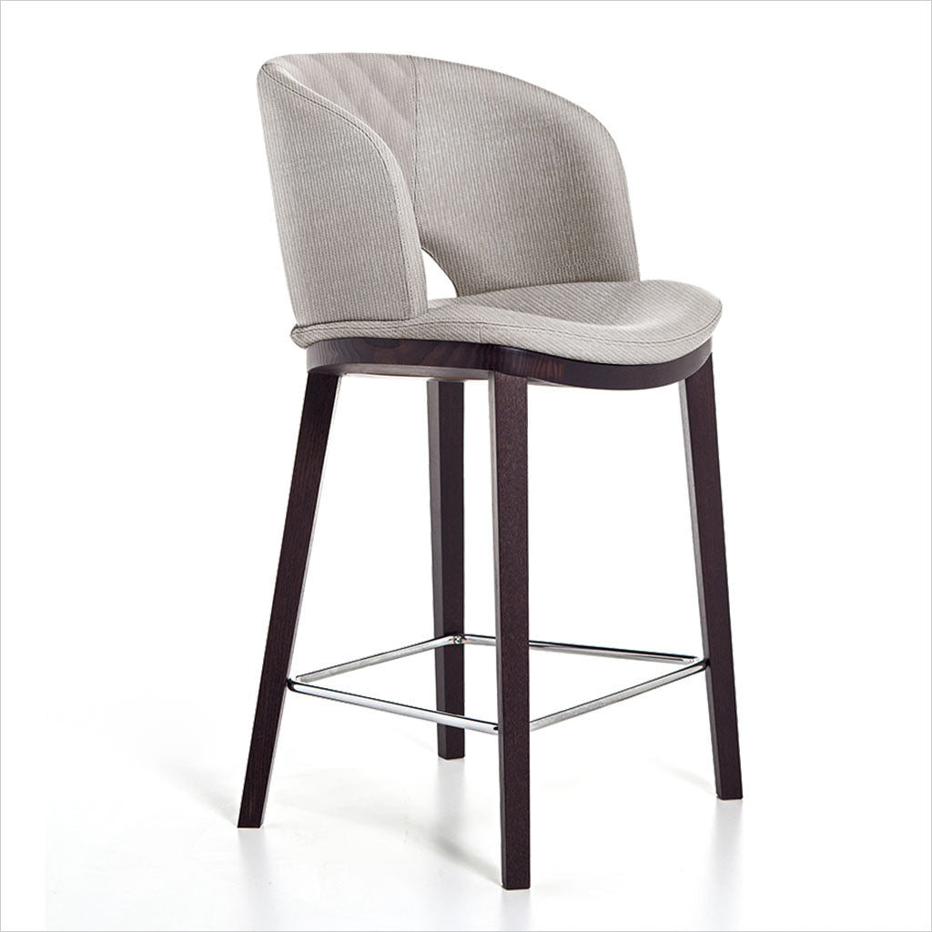Nova Counter Stool - Light Beige Fabric