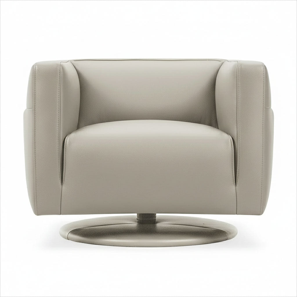 Pascal Swivel Chair - Stone