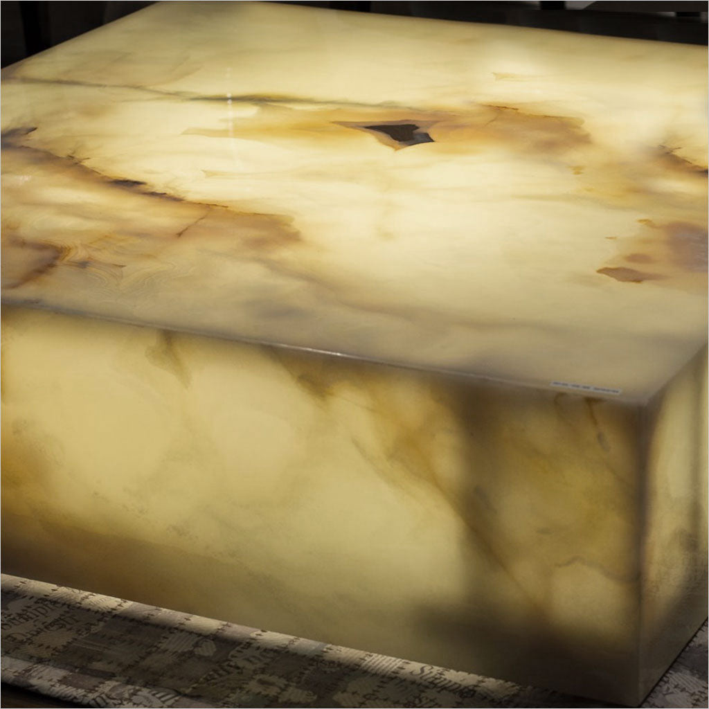 Cosmos Coffee Table - Green Onyx