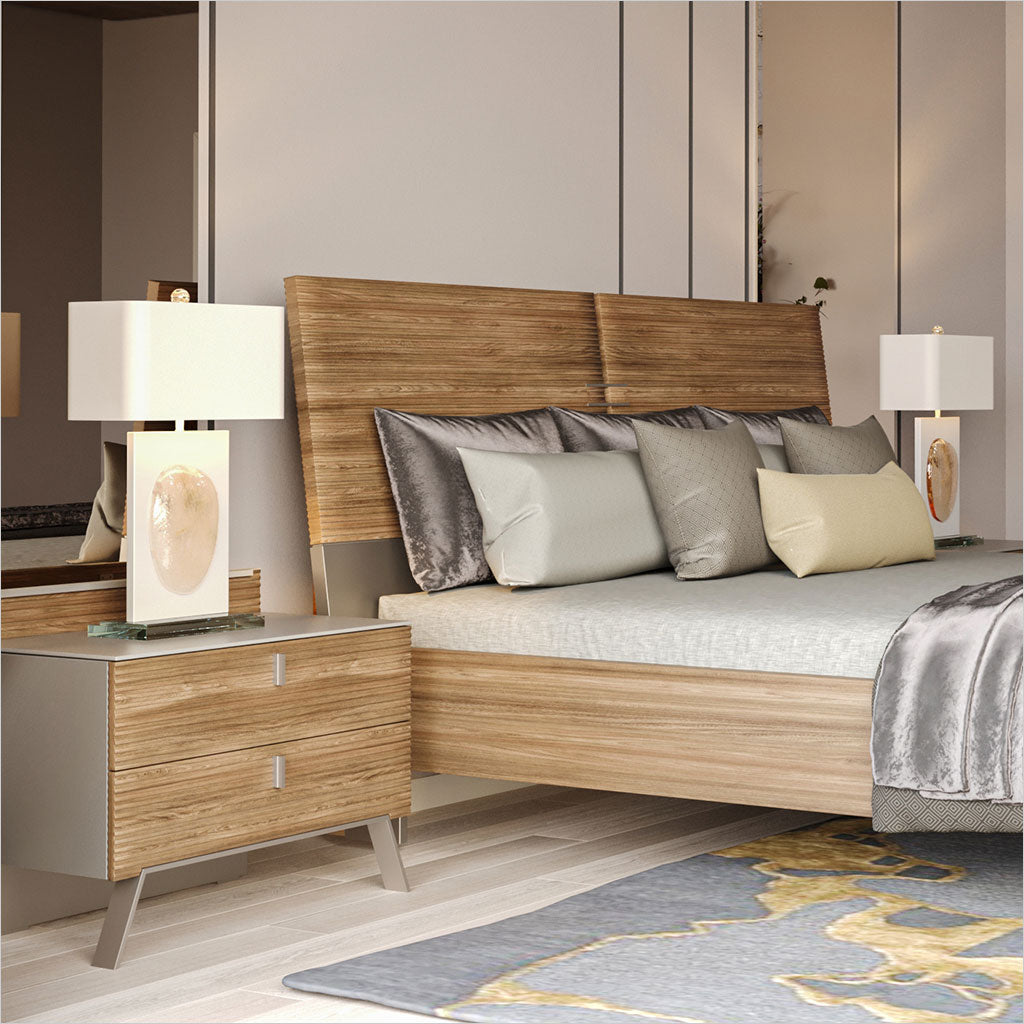 Tuxedo Nightstand - Walnut