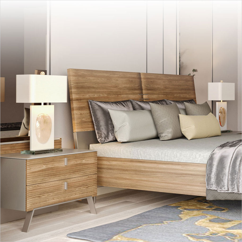 Tuxedo Nightstand - Walnut