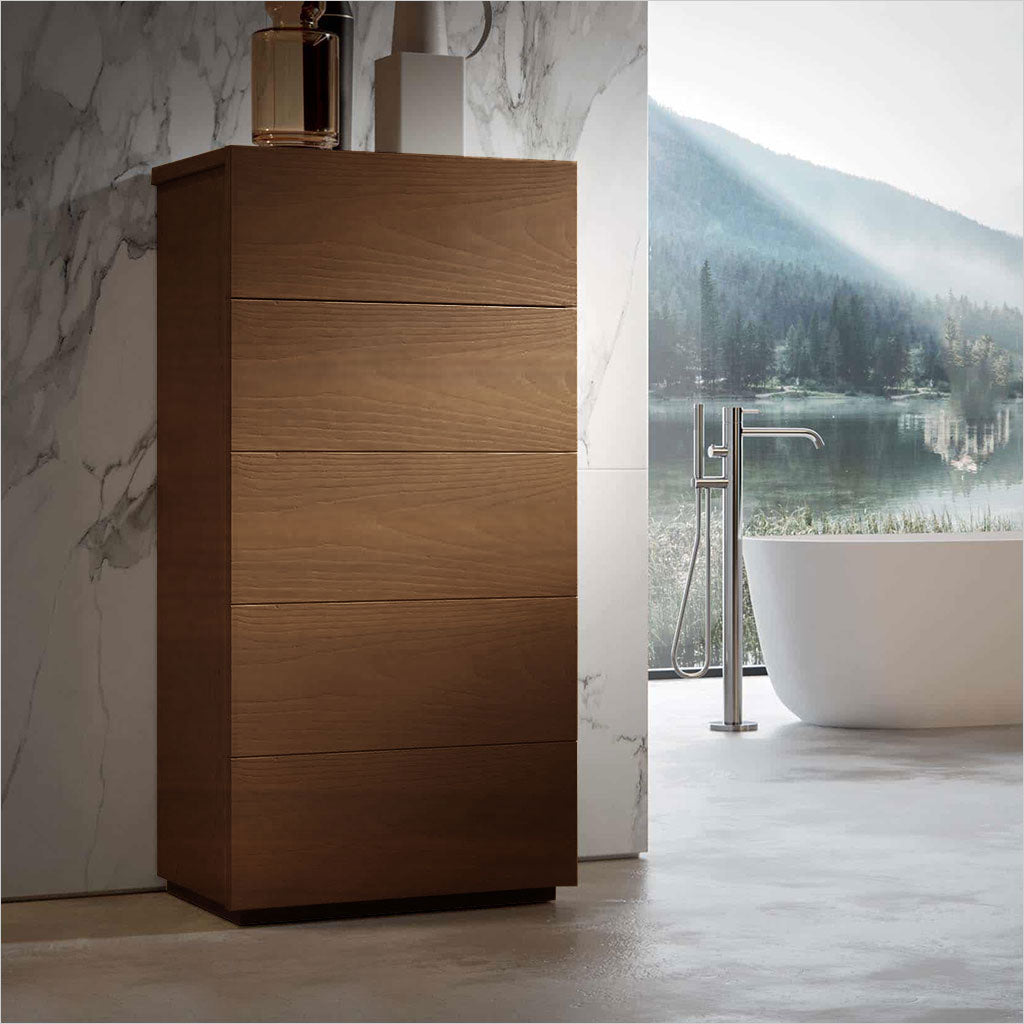 Noa High Chest - Walnut