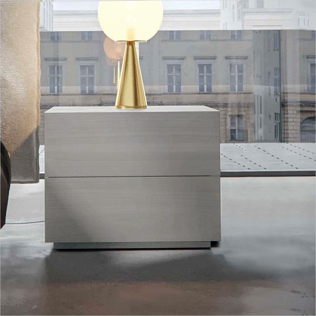 Noa Nightstand - Light Grey