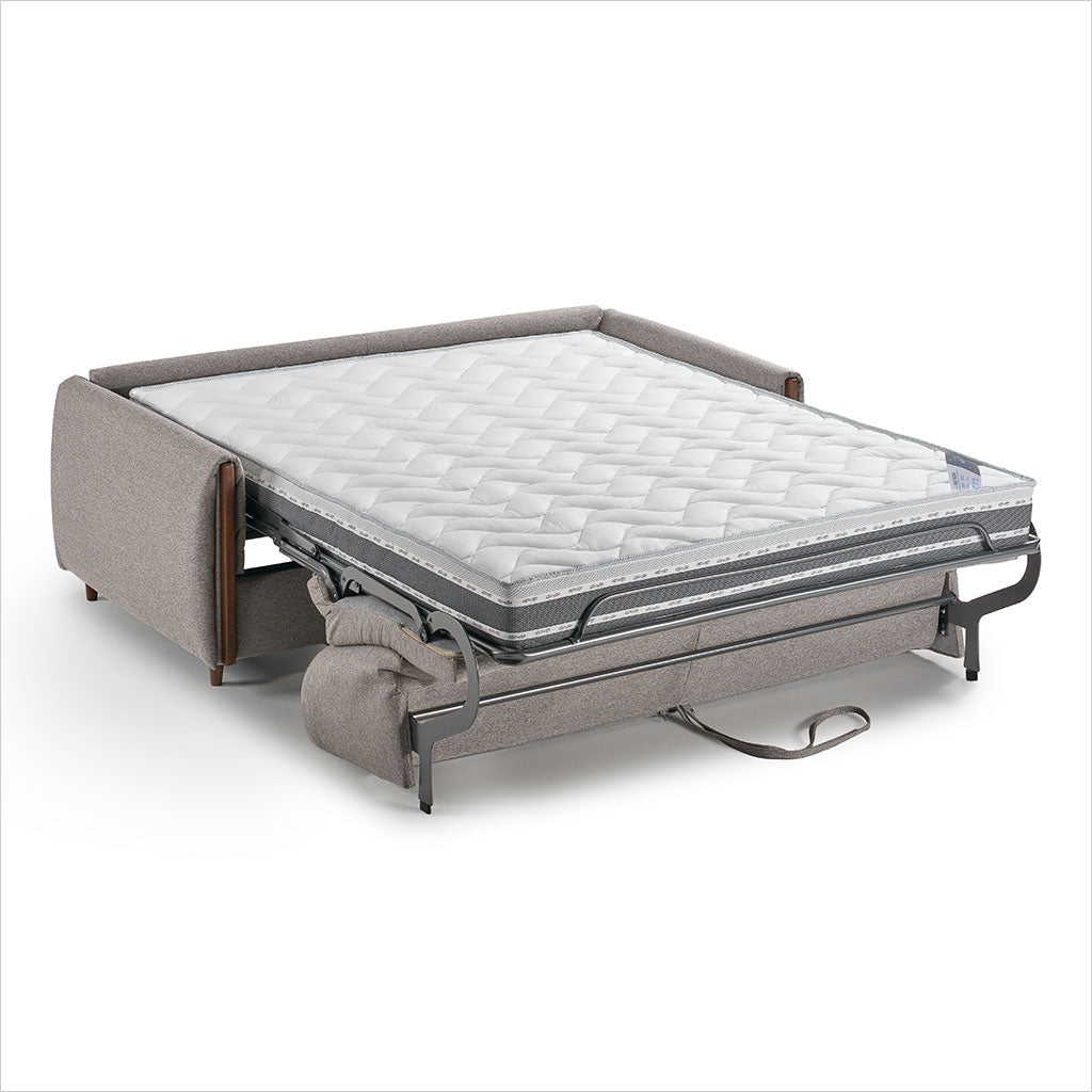 Mattia Sleeper Sofa - Light Brown Beige Fabric