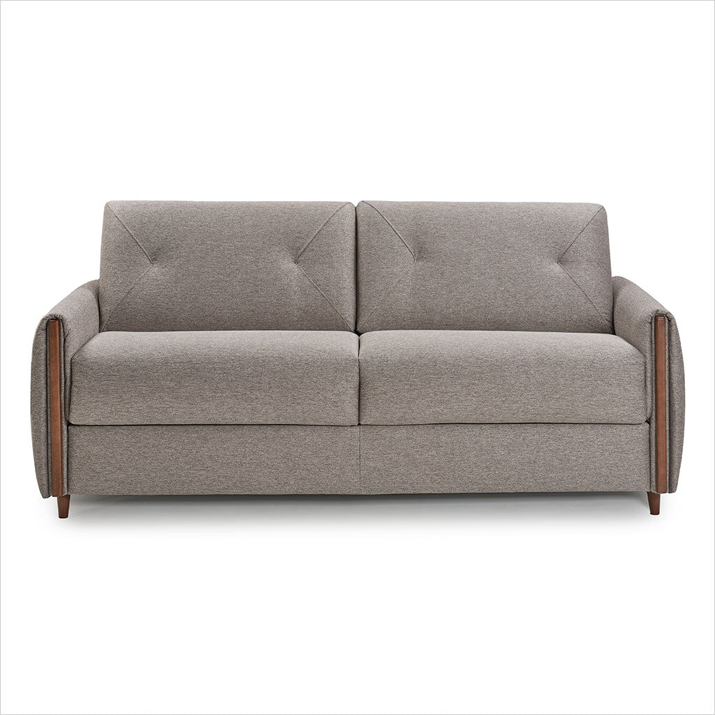 Mattia Sleeper Sofa - Light Brown Beige Fabric