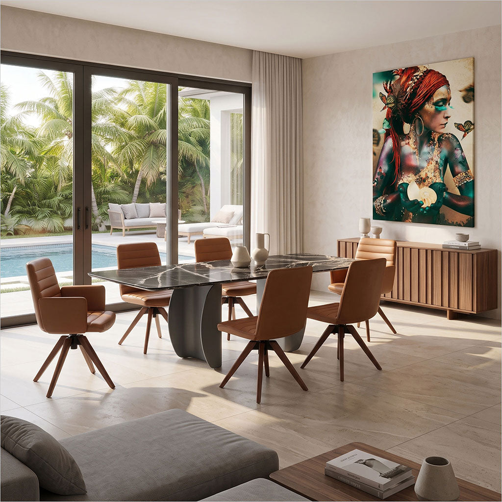 Copenhagen II HB Dining Armchair - Cognac