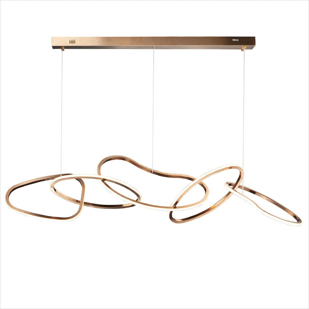 Unity 5-Light Pendant - Champagne