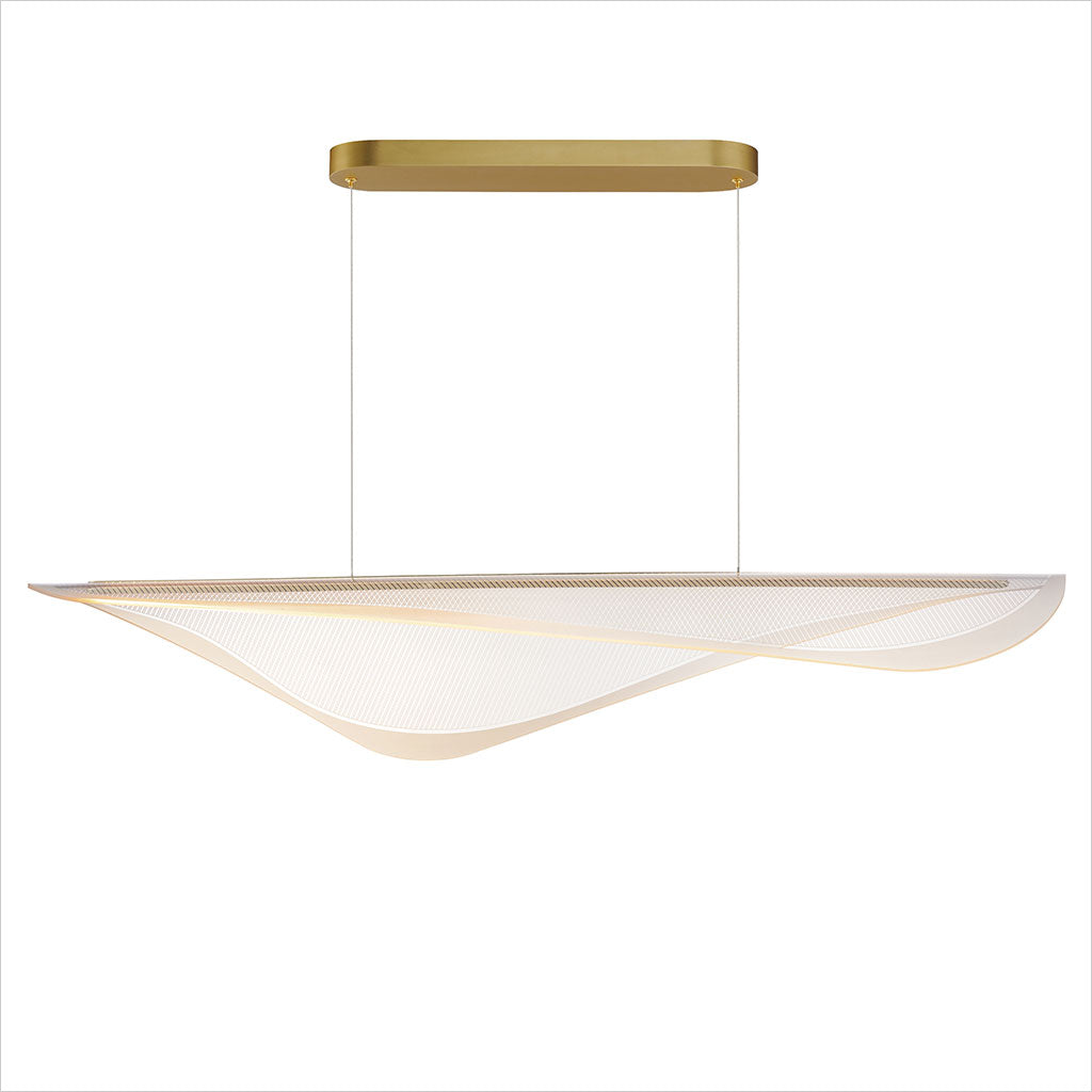 Manta LED Pendant - Gold