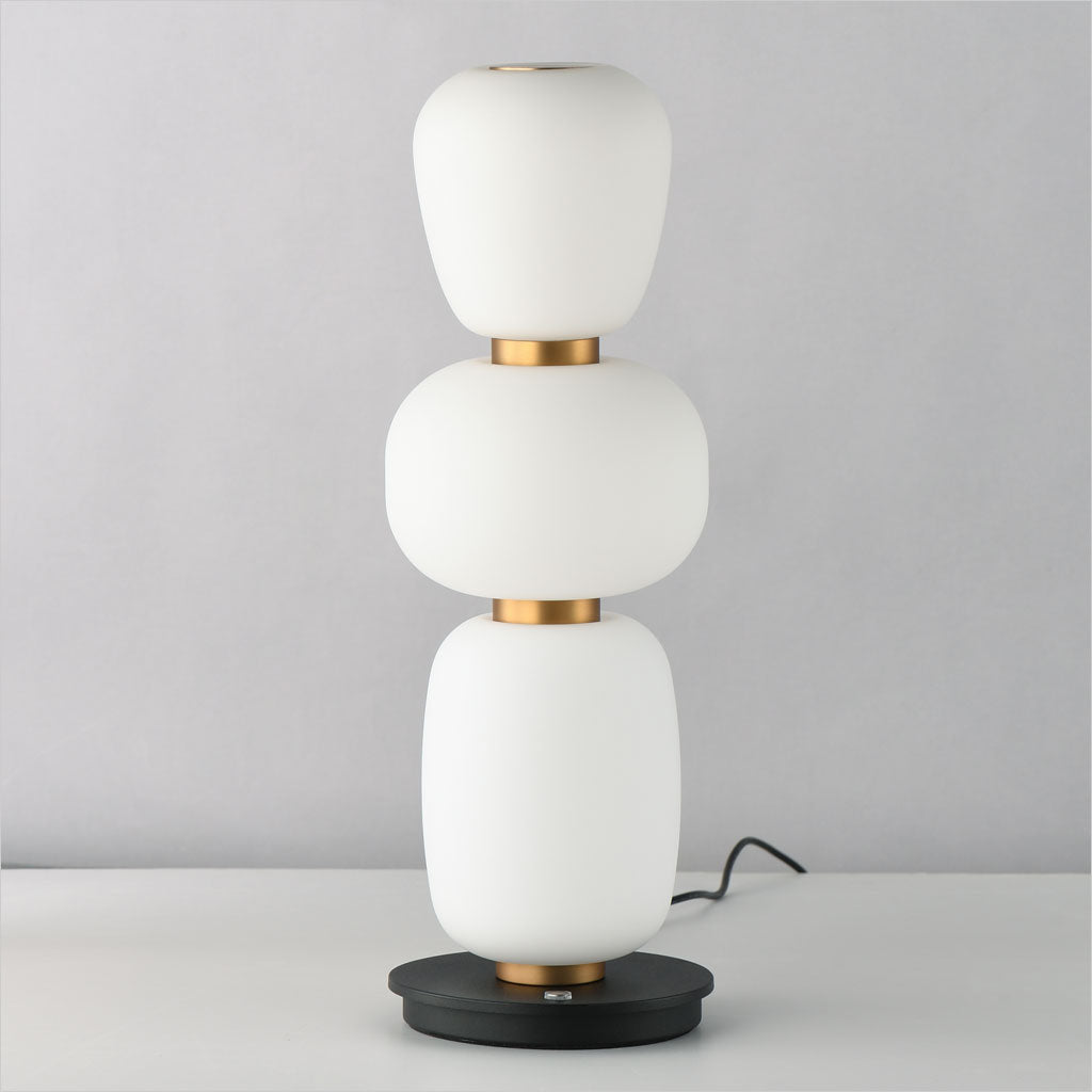 Soji Portable Lamp - Black with Gold