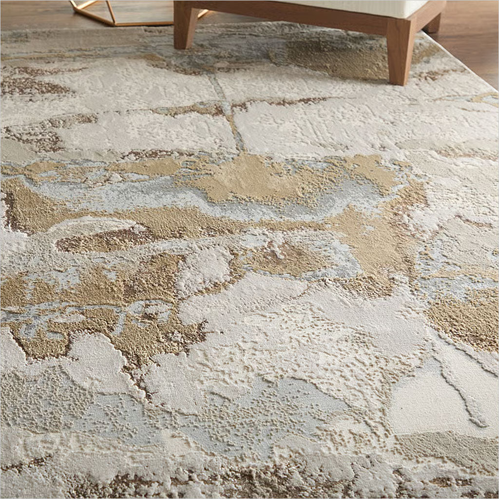 Aura Area Rug - Beige Grey