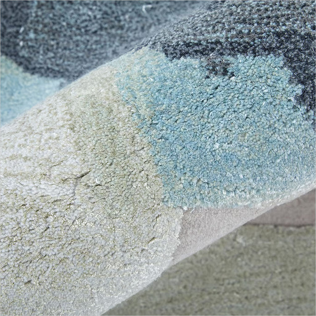 Kawai Area Rug - Green Blue