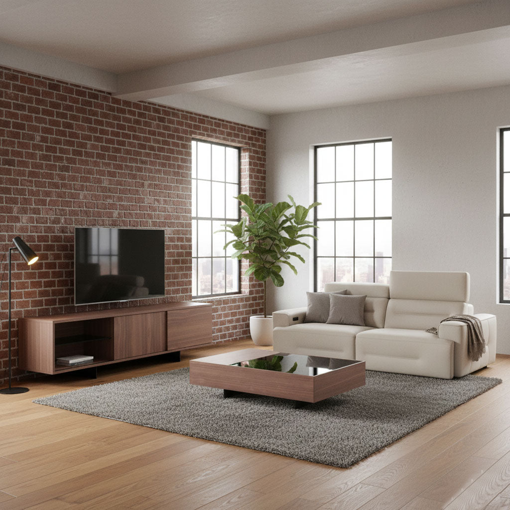 Garda Coffee Table - Walnut