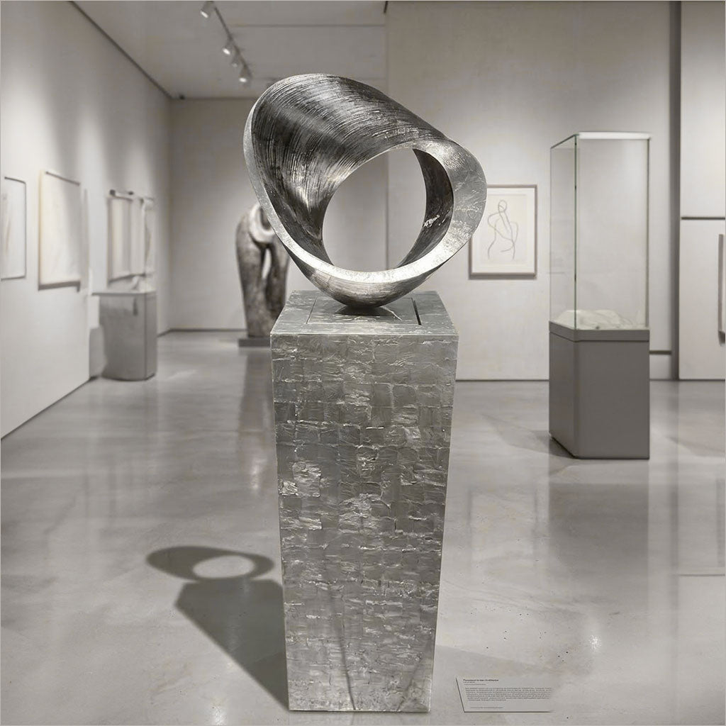 Agento Sculpture and Insert Pedestal