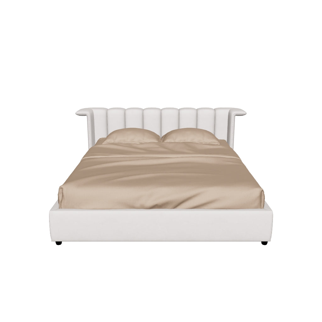 Abito Bed - Light Grey