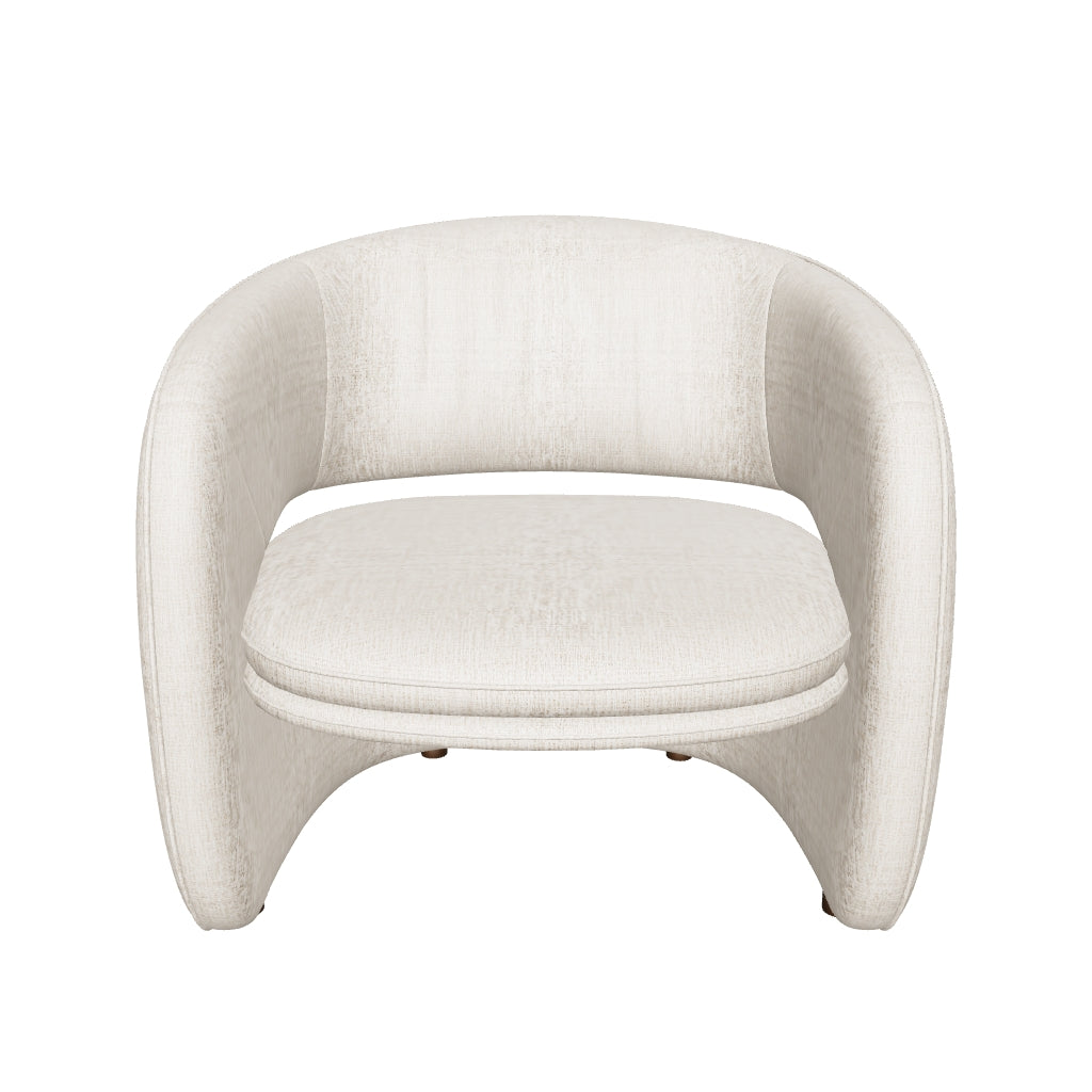 Alpina Occasional Chair - Cream Fabric