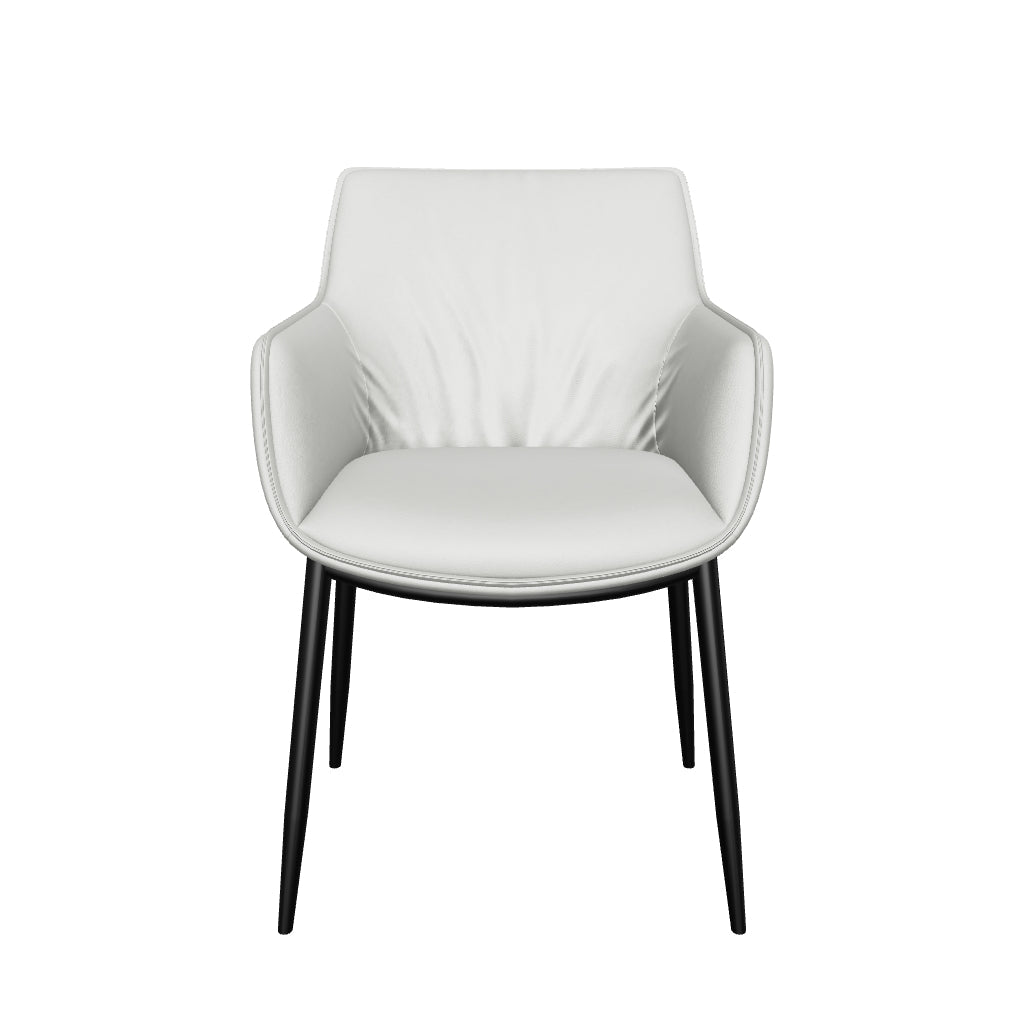 Anita Dining Armchair - Light Grey
