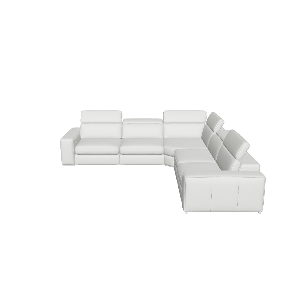 Austin II Sectional - Light Grey