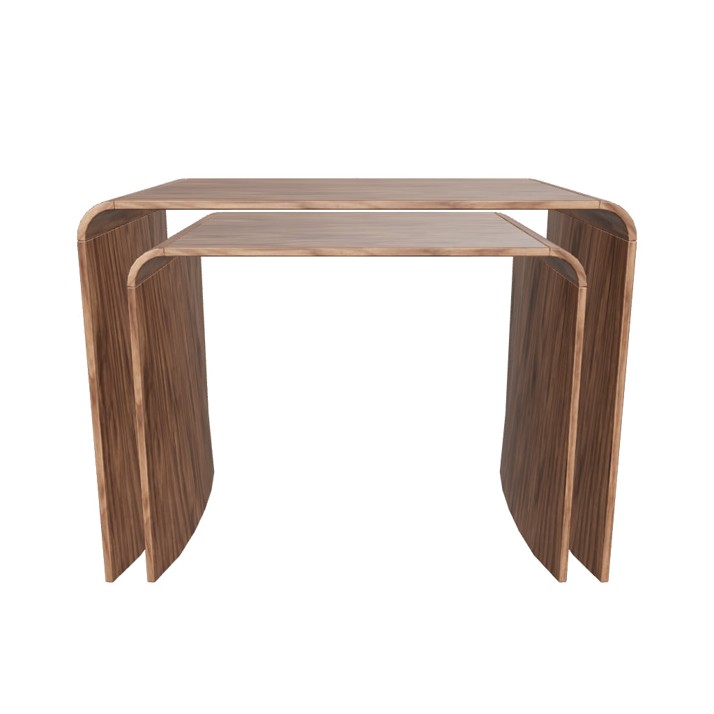 Blade Nesting Tables - Walnut