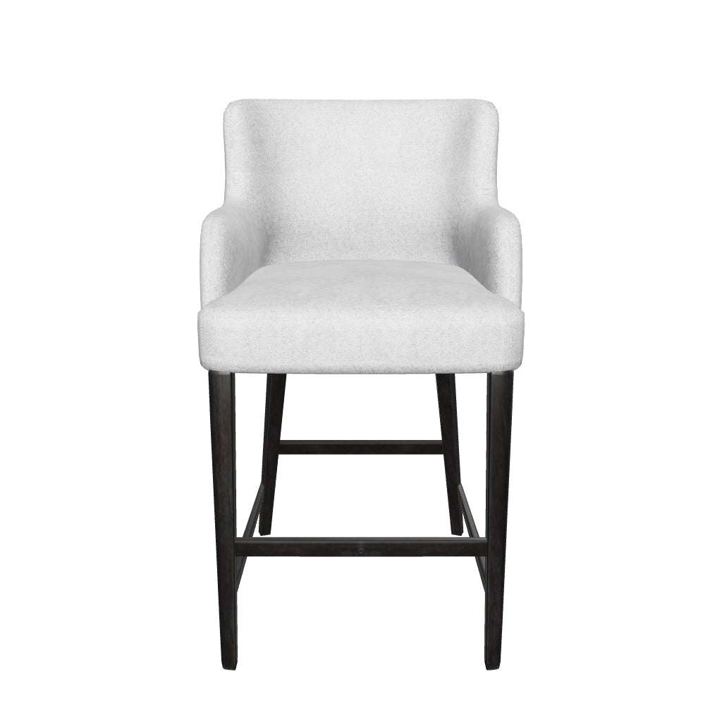 Caroline Counter Stool - Light Grey