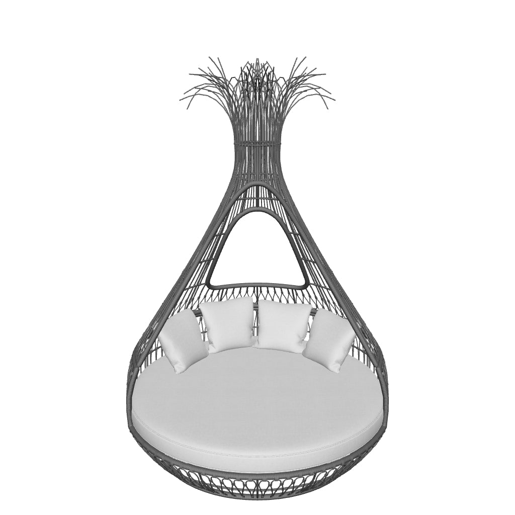 Chive Daybed - Charcoal