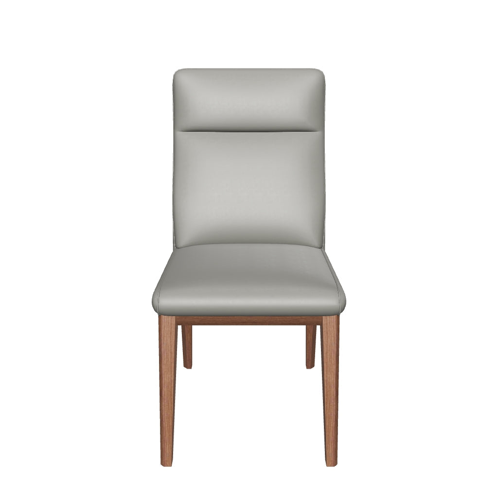 Joel Dining Chair - Smooky Grey - Walnut