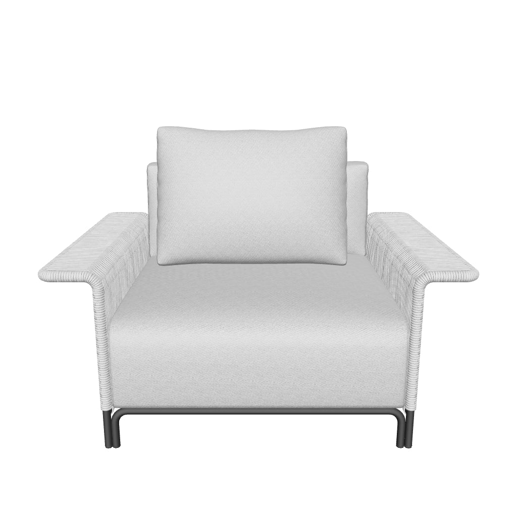 Lotus Occasional Chair - Grey