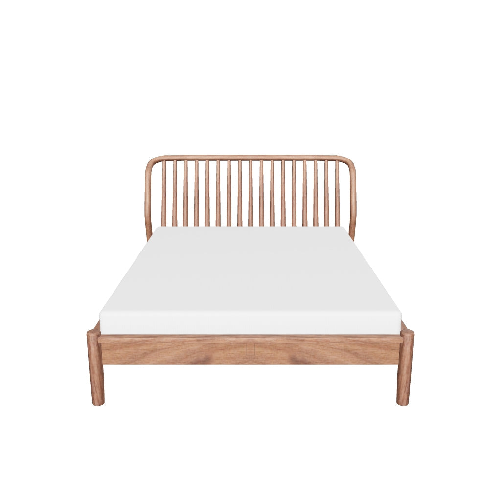 Lucerne Platform Bed - Walnut