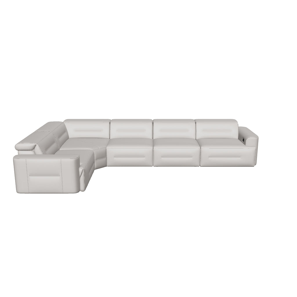 Lucia Sectional - Taupe Grey