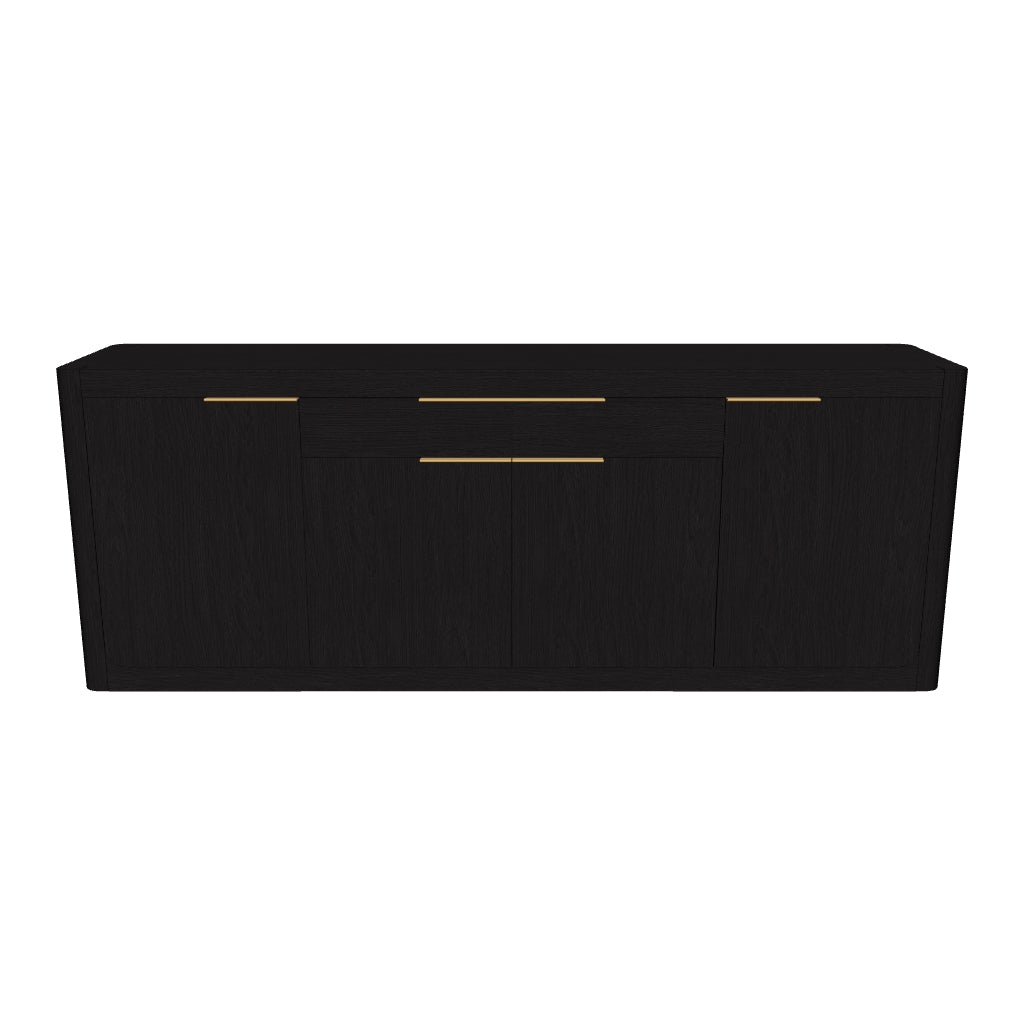 Luna Buffet - Charcoal