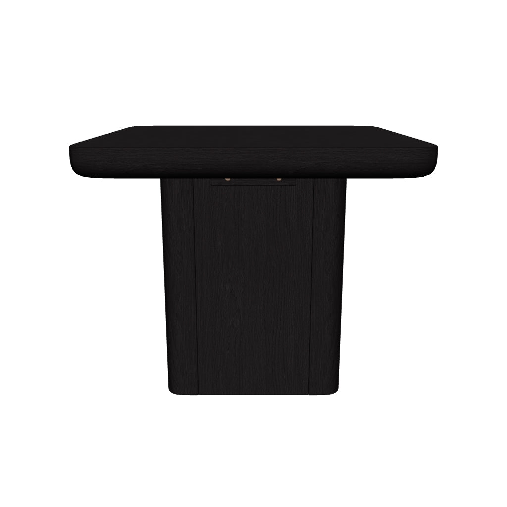 Luna End Table - Charcoal