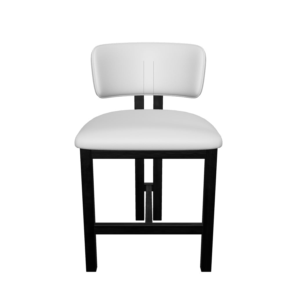 Marco Counter Stool - Light Stone - Black Oak