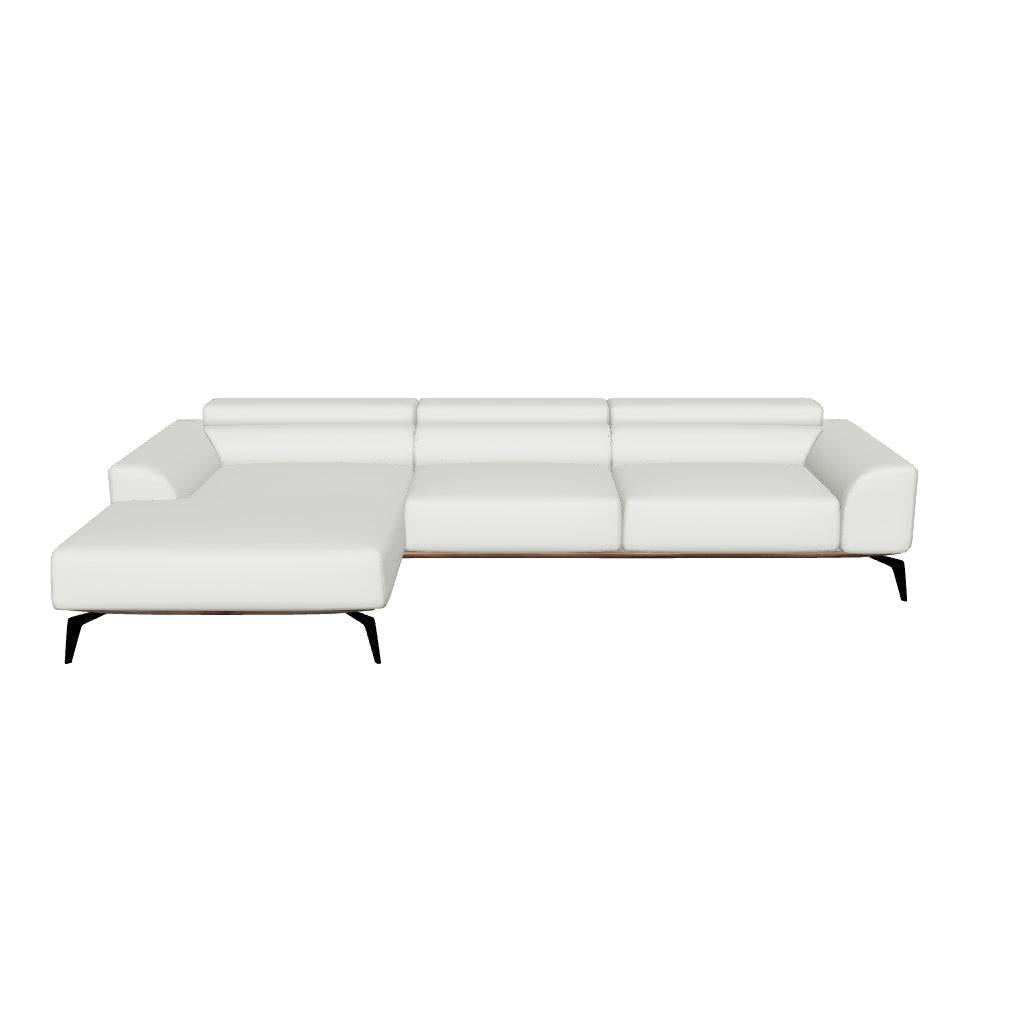 Oslo Sectional Sofa - Light Grey