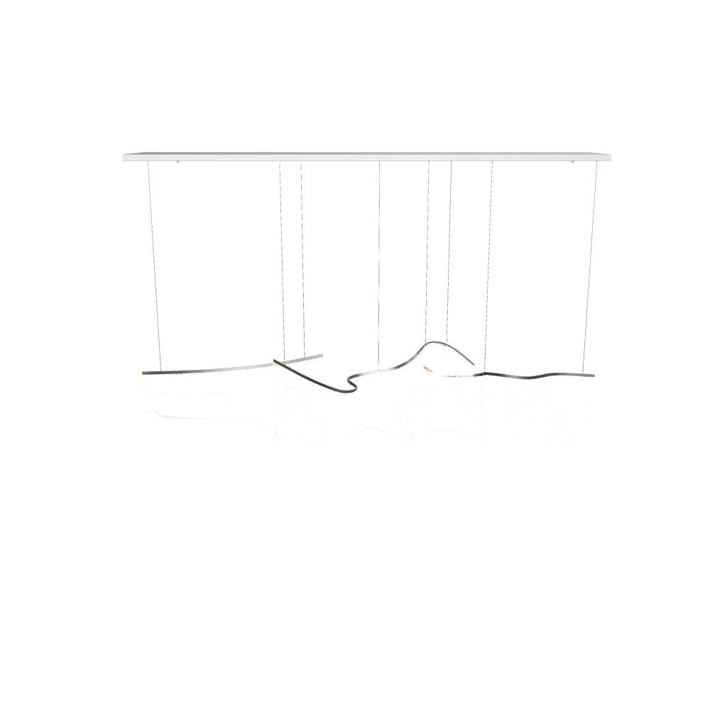 Rinkle 3-Light Pendant - Chrome