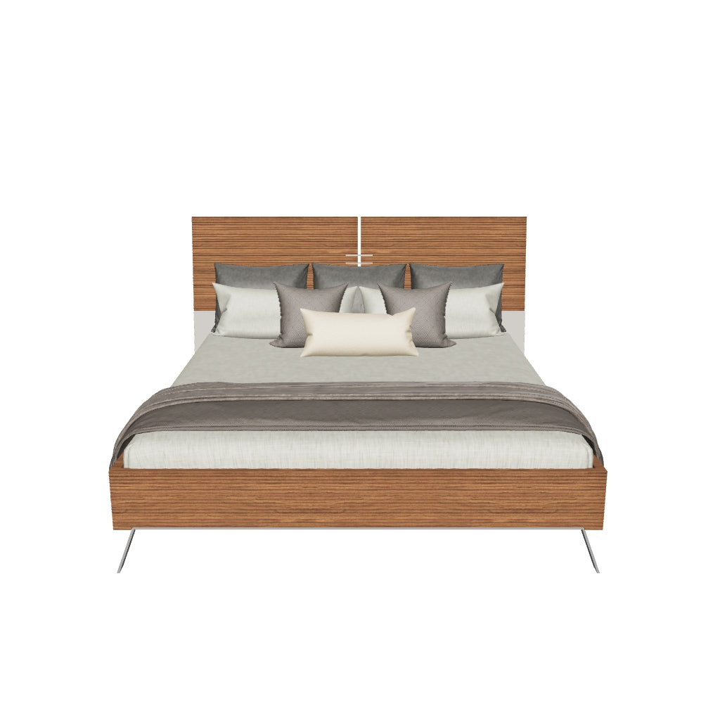 Tuxedo Platform Bed - Walnut