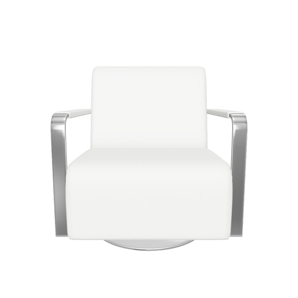 Vogue Swivel Chair - White