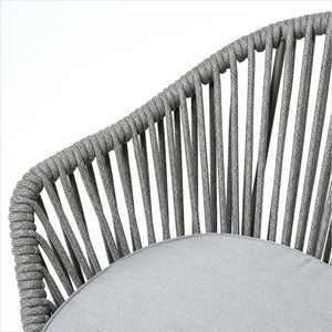 outdoor swivel accent chair with seat cushion