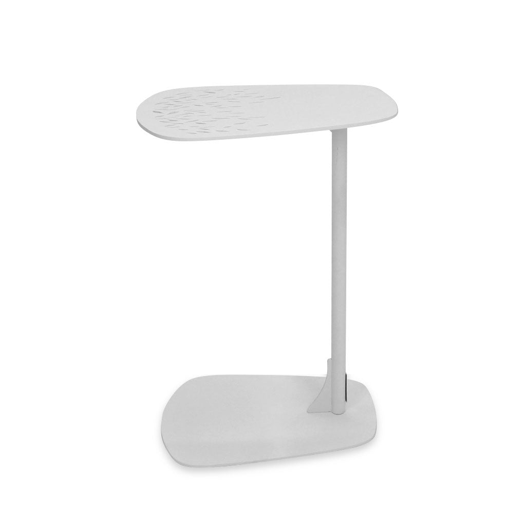 white accent table