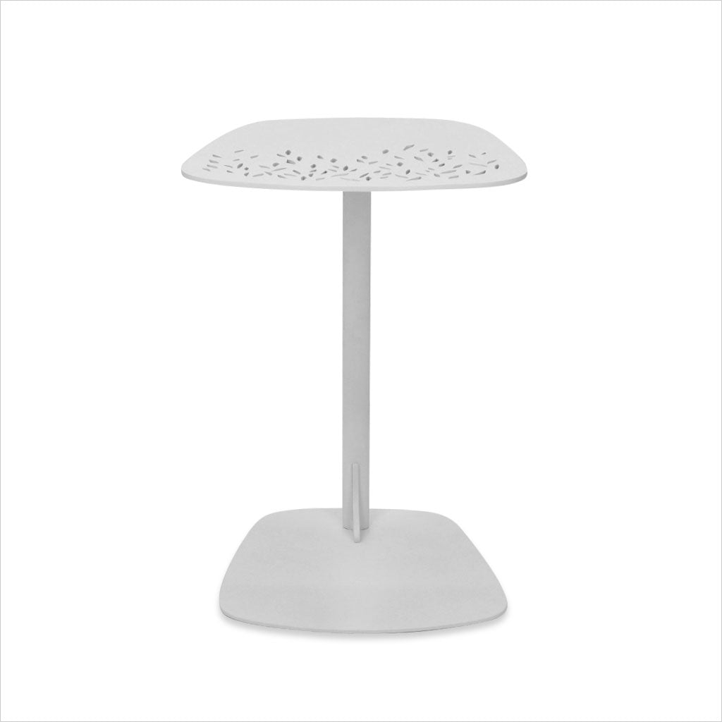white accent table